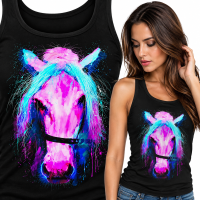 TANK TOP ZWIERZĘTA  KOŃ 1